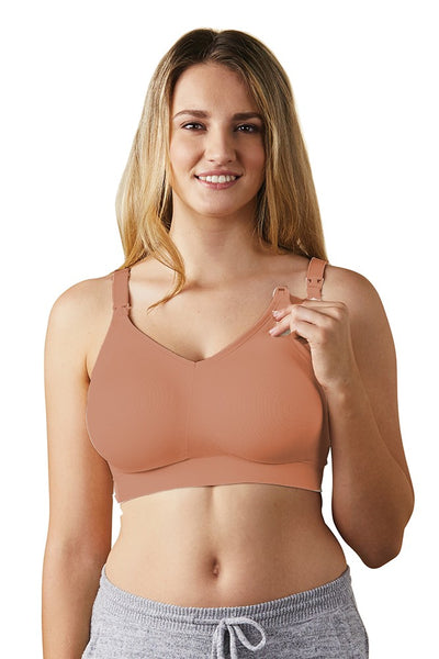 Bravado Designs Body Silk Seamless Full Cup Nursing Bra- Cinnamon