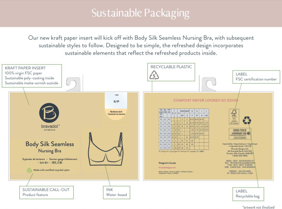 Bravado Designs Body Silk Seamless Nursing Bra with Sustainable